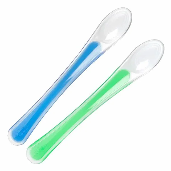 Lingurite din silicon Tommee Tippee, 2 buc. foto