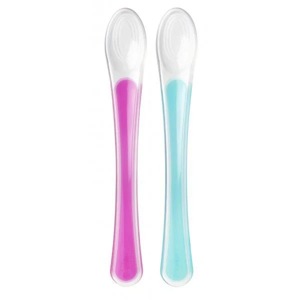 Lingurite din silicon Tommee Tippee, 2 buc. foto