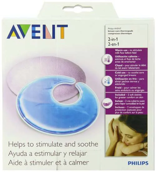 Термонакладки на грудь 2 в 1 Philips AVENT, 2 шт.