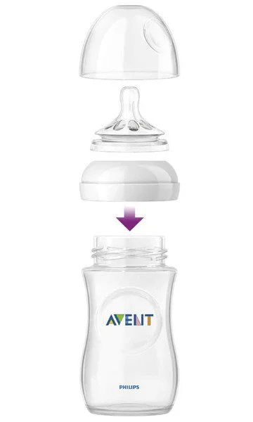 Biberon Philips AVENT pentru hranire naturala, 260 ml foto