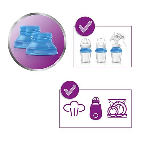 Чашки для хранения молока Philips AVENT, 10 шт.