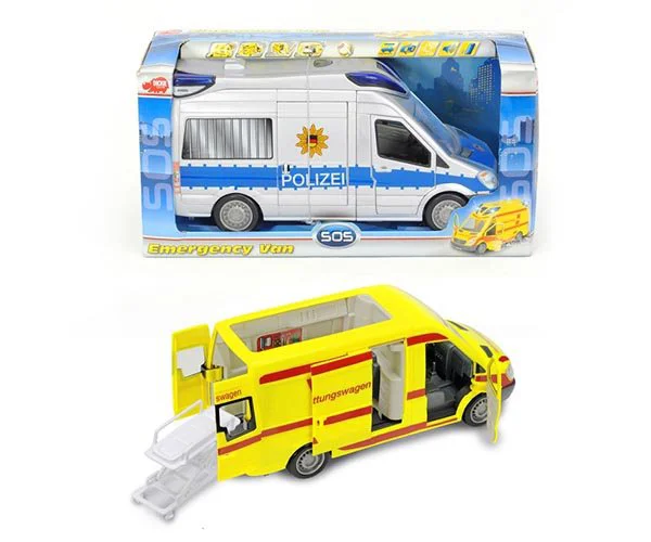 Jucarie Dickie "Emergency Van", 34 cm, 2 modele foto