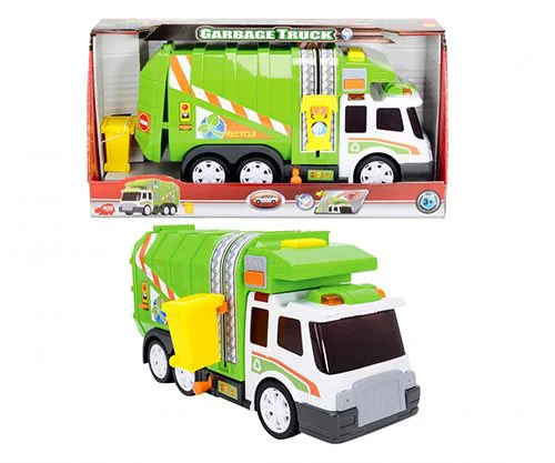 Игрушка Dickie "Мусоровоз" (звук, свет), 39 см foto