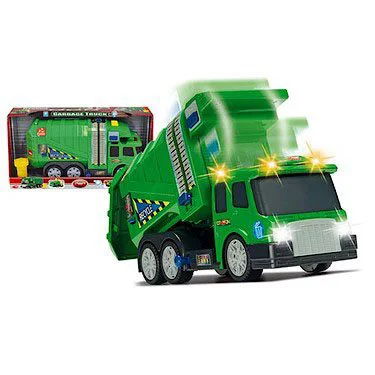 Camion Dickie Garbage Truck (sunet, lumina), 15 cm foto