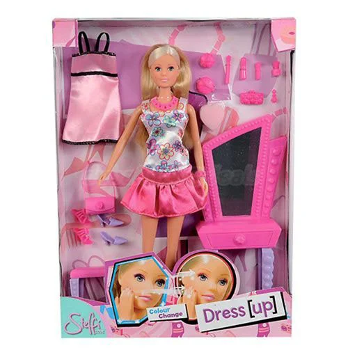 Papusa Steffi Dress Up cu accesorii, 29 cm