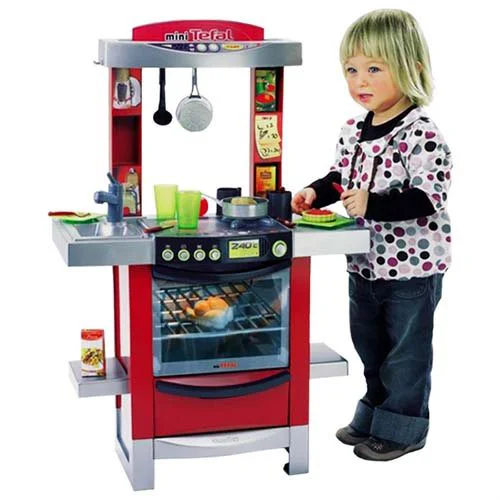 Bucatarie electronica Smoby miniTefal Cook Tronic cu apa foto