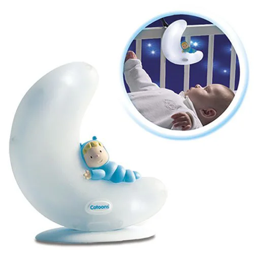 Veioza de noapte Smoby Luna Cotoons, 2 modele foto