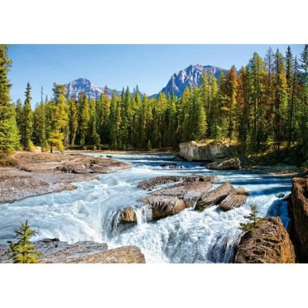 Puzzle Castorland Athabasca River, Jasper National Park, Canada, 1500 piese foto