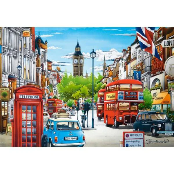 Puzzle Castorland London, 1500 piese foto