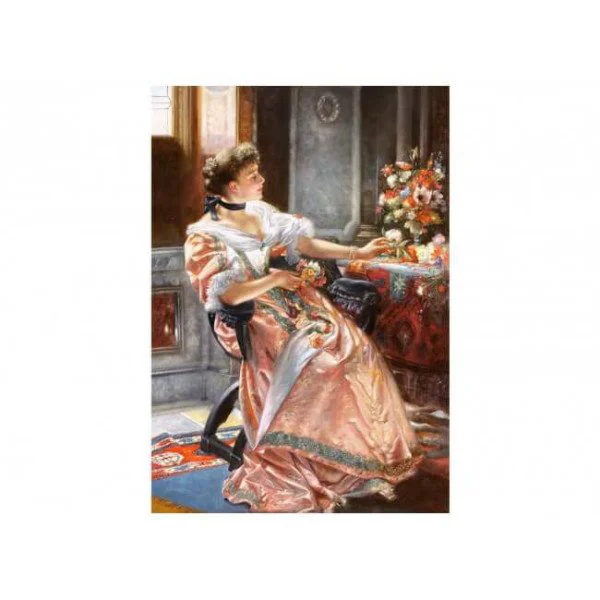 Puzzle Castorland First Roses, Władysław Czachórski, 1500 piese foto