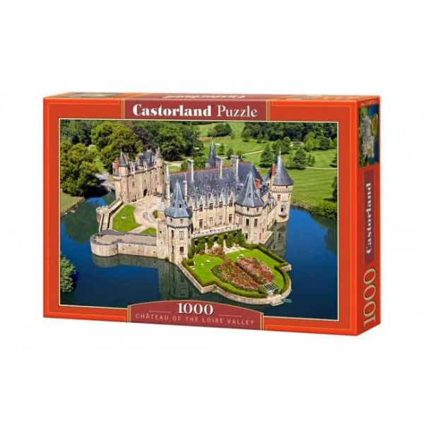 Puzzle Castorland Château of the Loire Valley, 1000 piese foto