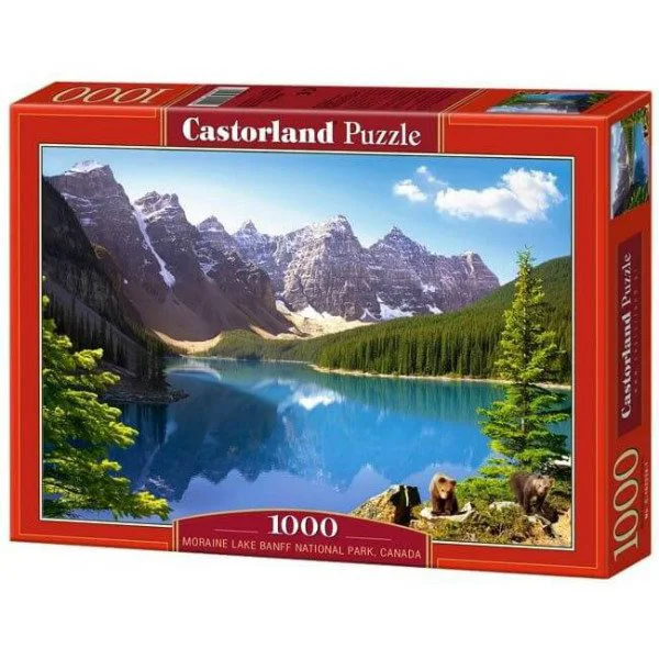 Puzzle Castorland Moraine Lake Banff National Park, Canada, 1000 piese foto