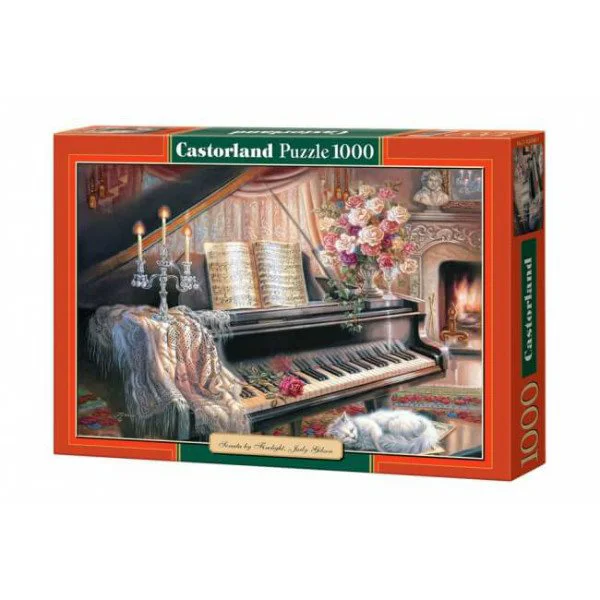 Puzzle Castorland Sonata By Firelight, Judy Gibson, 1000 piese foto