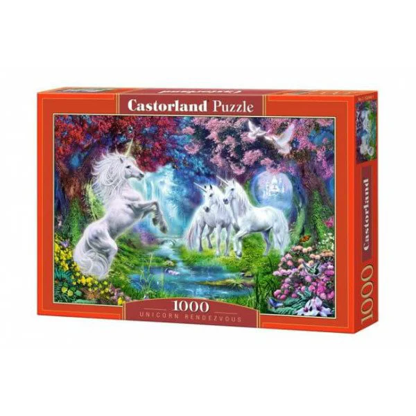 Puzzle Castorland Unicorn Rendezvous, 1000 piese foto