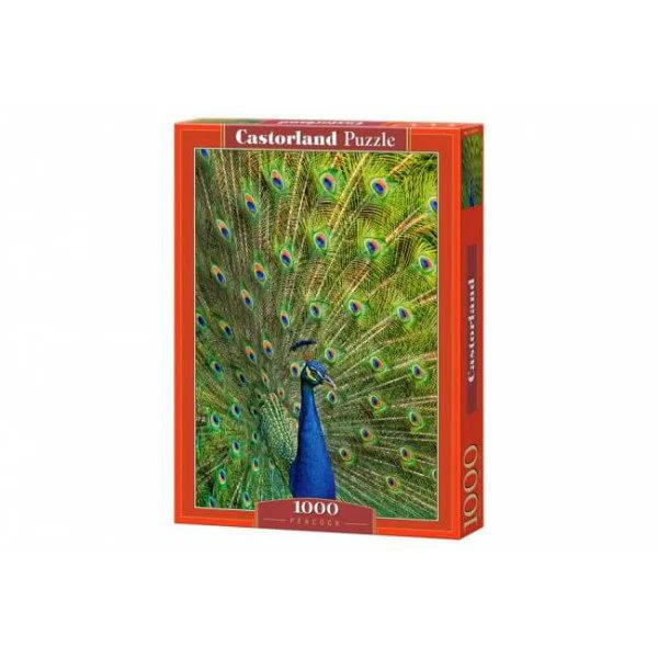 Puzzle Castorland Peacock, 1000 piese foto