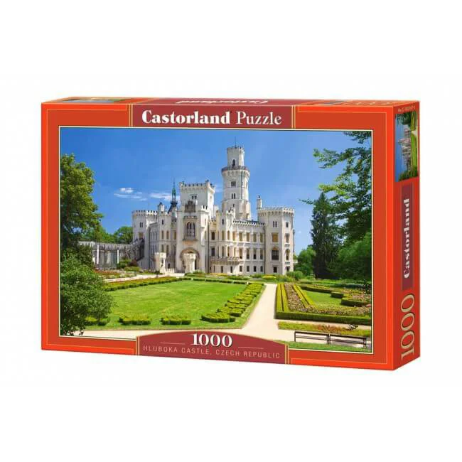 Puzzle Castorland Hluboka Castle, Czech Republic, 1000 piese foto