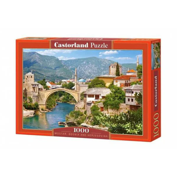 Puzzle Castorland Mostar, Bosnia and Herzegovina, 1000 piese foto