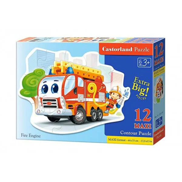 Puzzle Castorland Fire Engine, 12 piese foto