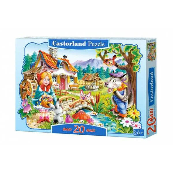 Puzzle Castorland Little Red Riding Hood, 20 piese foto