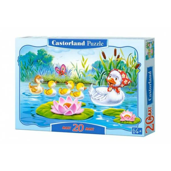 Puzzle Castorland The Ugly Duckling, 20 piese foto