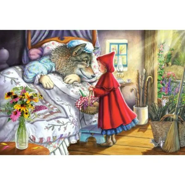 Puzzle Castorland Red Riding Hood, 40 piese foto