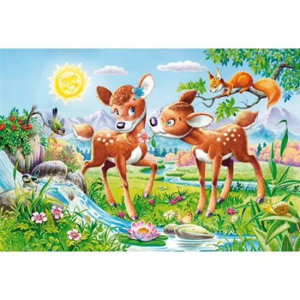 Puzzle Castorland Little Deers, 40 piese foto