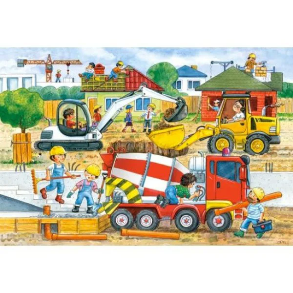 Puzzle Castorland Construction Site, 40 piese foto