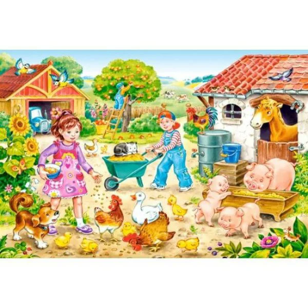 Puzzle Castorland Farm, 40 piese foto