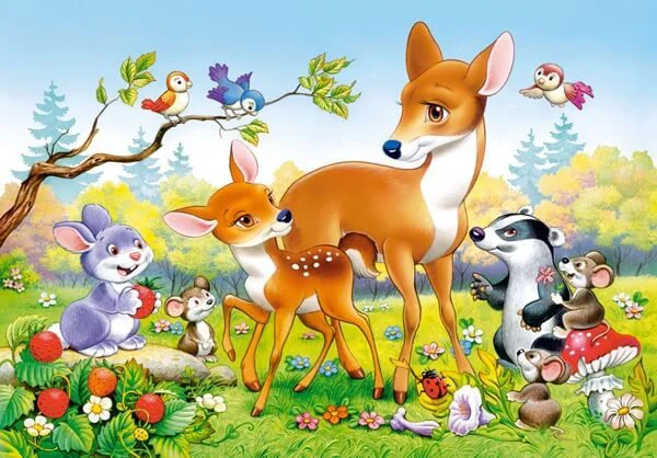 Puzzle Castorland Povesti, 24 MINI piese foto
