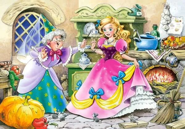 Puzzle Castorland Povesti, 24 MINI piese foto