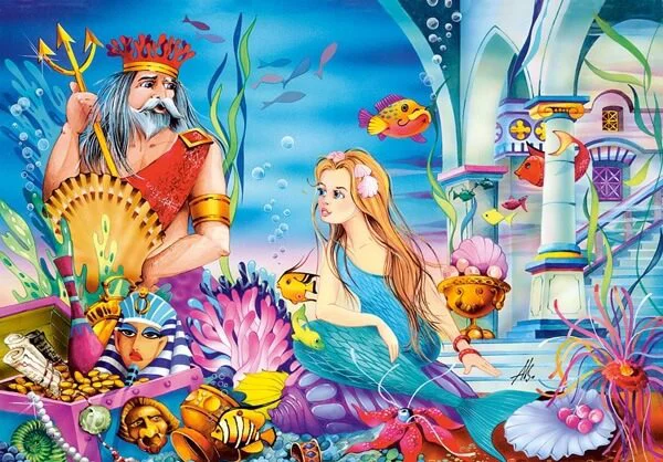 Puzzle Castorland Povesti, 54 MINI piese foto