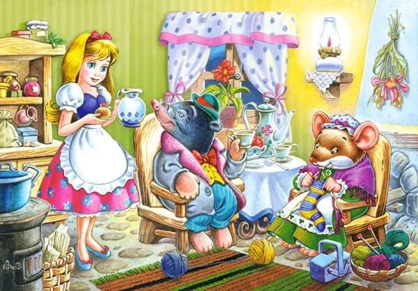 Puzzle Castorland Povesti, 54 MINI piese foto