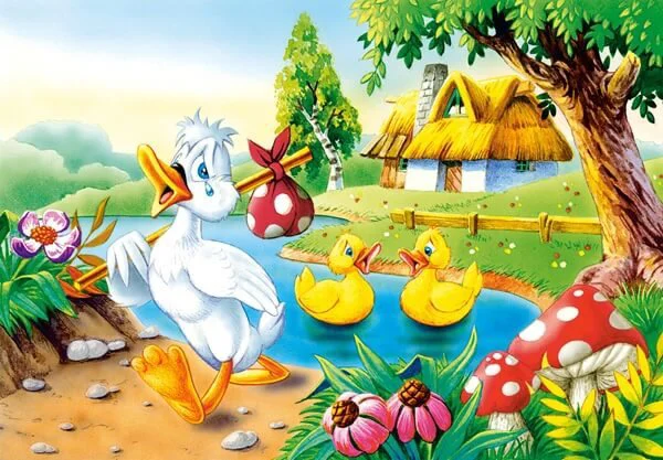 Puzzle Castorland Povesti, 54 MINI piese foto