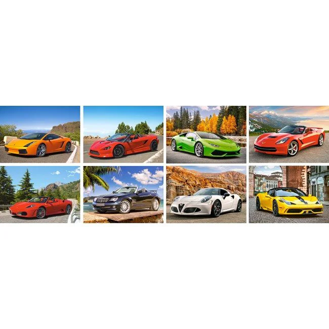 Puzzle Castorland Auto, 80 MINI piese foto
