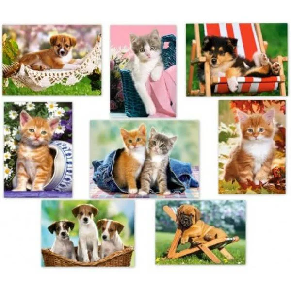 Puzzle Castorland Animals, 80 MINI piese foto