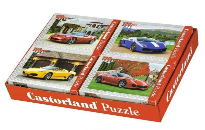 Puzzle Castorland Auto, 120 MINI piese foto
