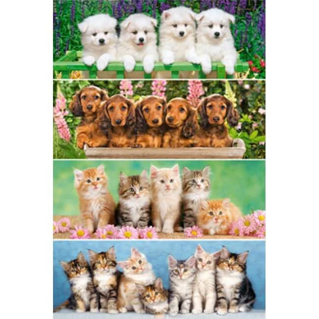Puzzle Castorland Animals, 220 MINI piese foto