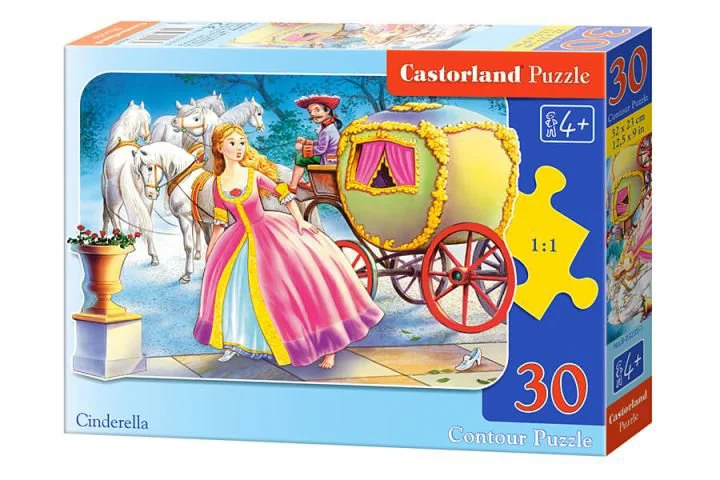 Puzzle Castorland Cinderella, 30 MIDI piese foto