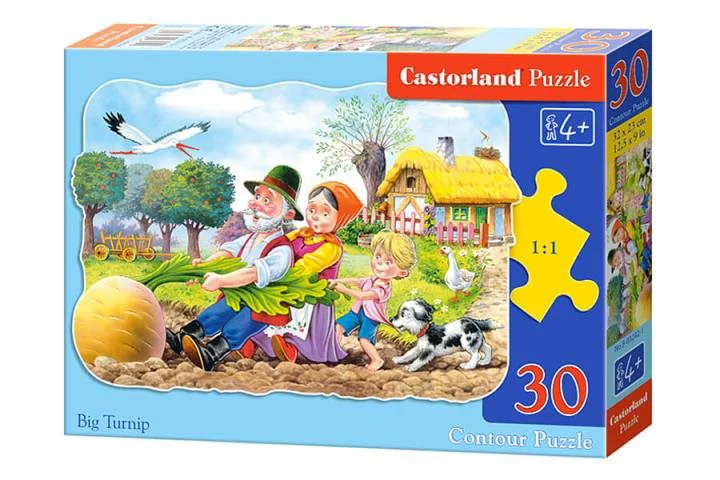 Puzzle Castorland Ridichea uriasa, 30 MIDI piese foto