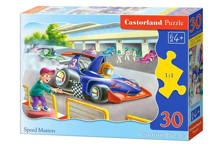 Пазл Касторланд Speed Masters, 30 MIDI эл. foto