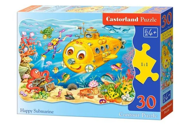 Puzzle Castorland Happy Submarine, 30 MIDI piese foto