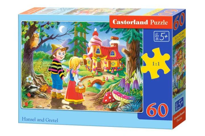 Puzzle Castorland Hansel and Gretel, 60 MIDI piese foto