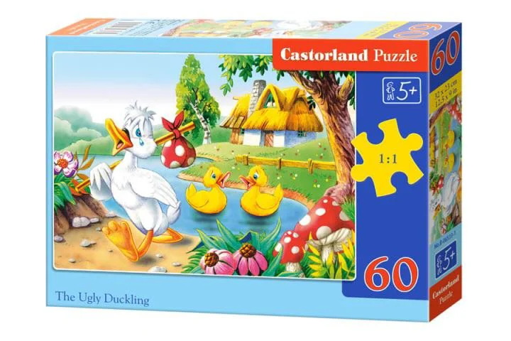 Puzzle Castorland The Ugly Duckling, 60 MIDI piese foto