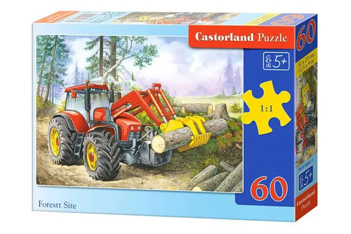 Puzzle Castorland Forest Site, 60 MIDI piese foto