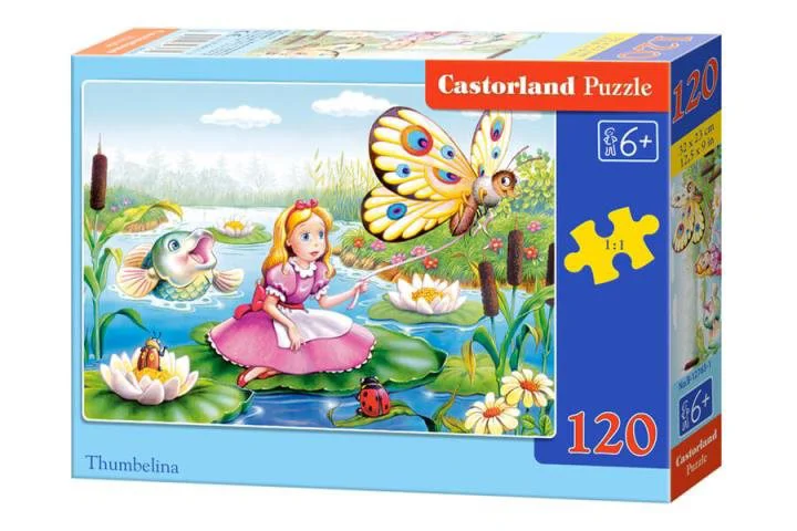 Puzzle Castorland Thumbelina, 120 MIDI piese foto