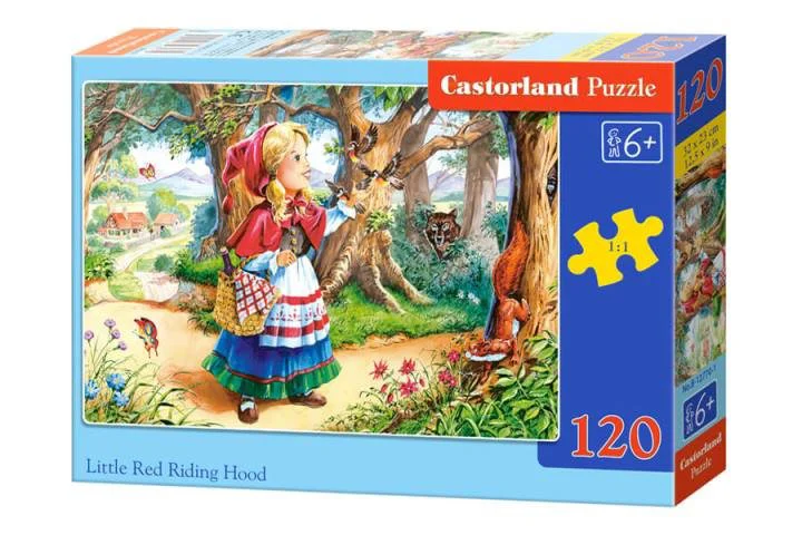 Puzzle Castorland Little Red Riding Hood, 120 MIDI piese foto