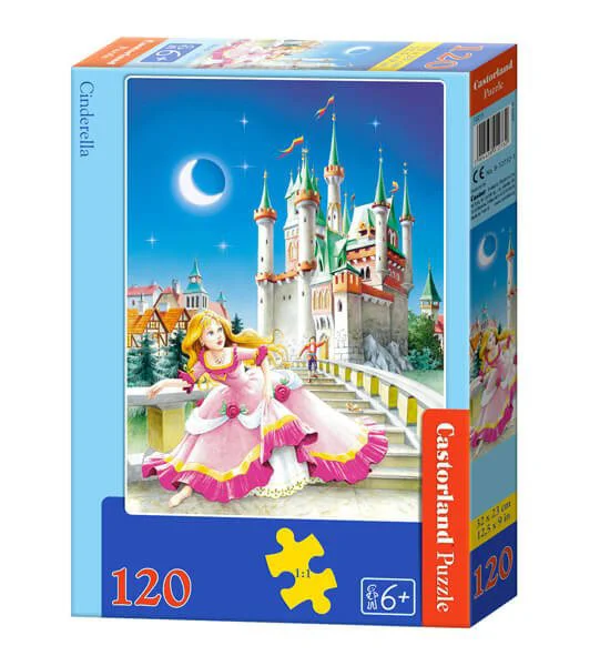 Puzzle Castorland Cinderella, 120 MIDI piese foto