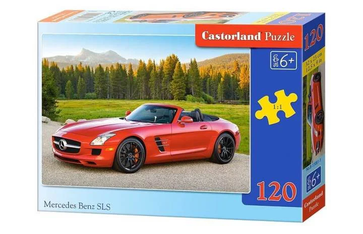 Puzzle Castorland Mercedes Benz SLS, 120 MIDI piese foto
