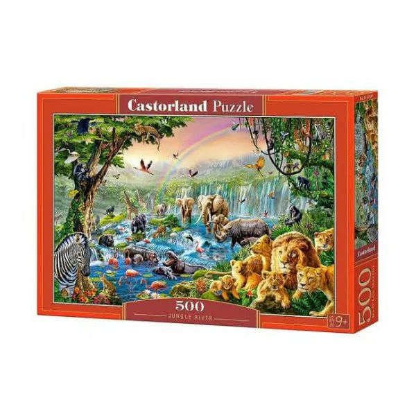 Puzzle Castorland Jungle River, 500 piese foto