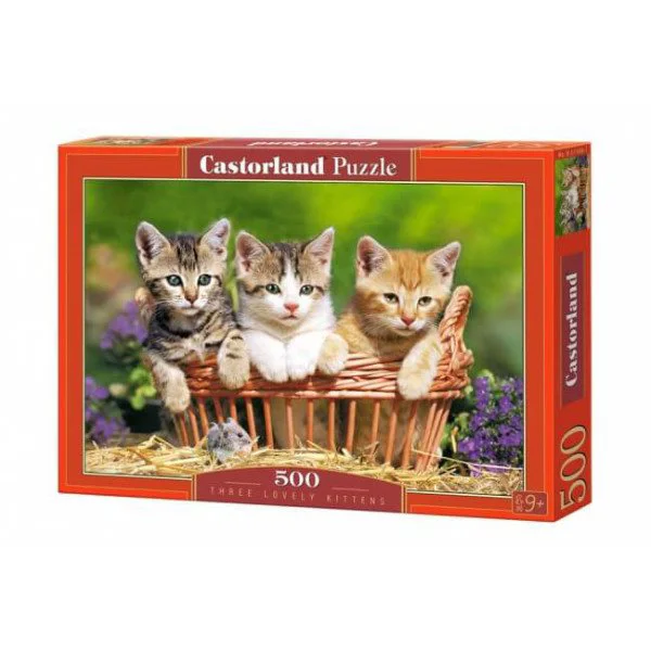Пазл Касторланд Three Lovely Kittens, 500 эл. foto